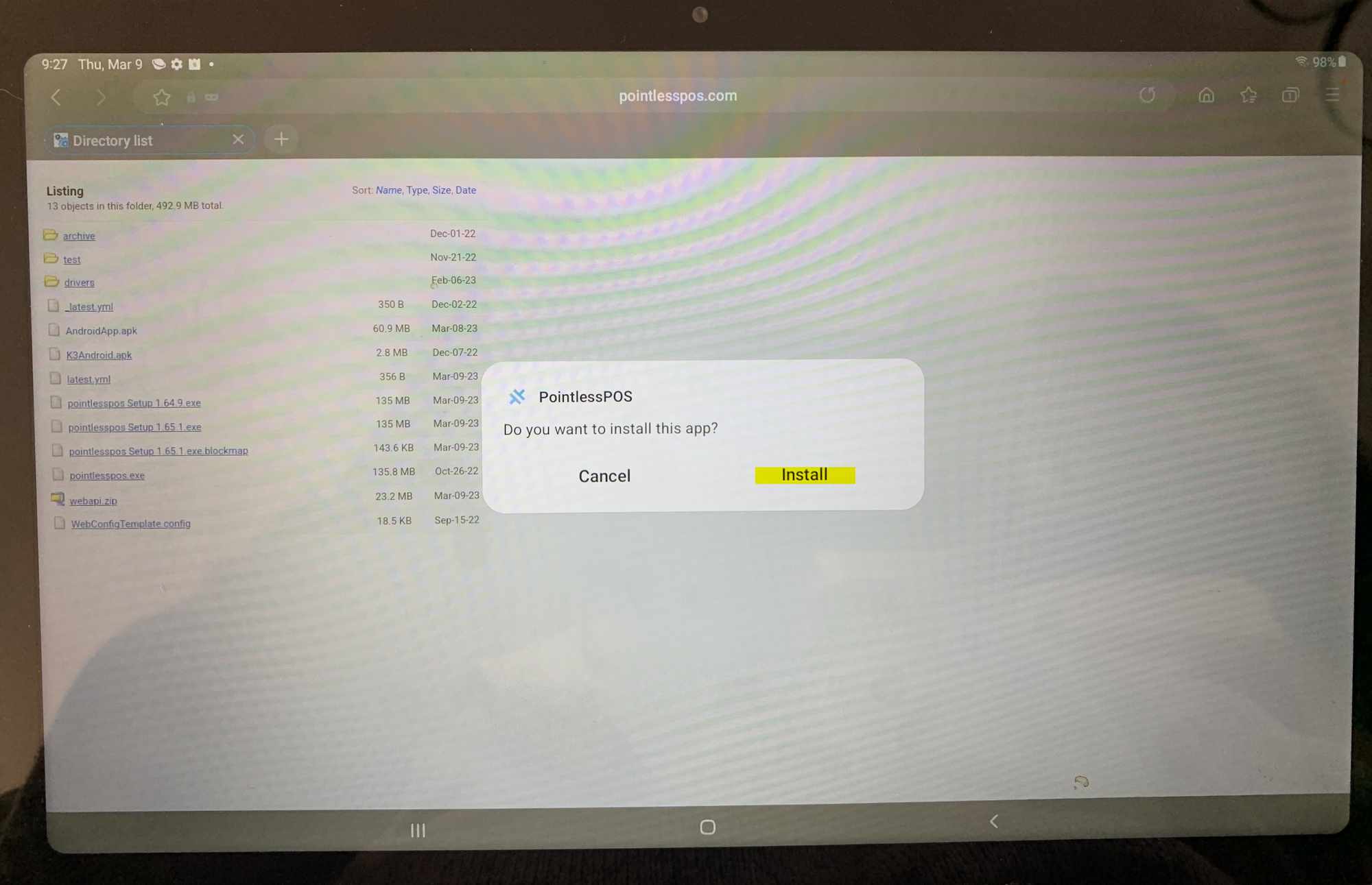 Install App